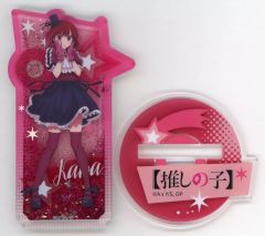 [Used] Acrylic Stand・Acrylic panel Arima Kana Quicksand Acrylic Stand"[Oshi no Ko] × ORBcafe"