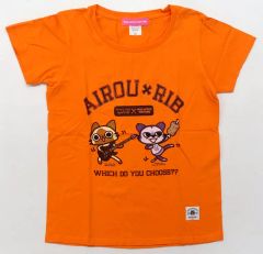 [중고]T셔츠(남성 아이돌) AIROU×스페어·리브 스페셜 콜라보레이션 T셔츠 오렌지 XS(WL) 사이즈 [몬스터 헌터×MAN WITH A MISSION]
