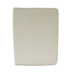 イルビゾンテ IL BISONTE レザー カードケース ロゴ 白