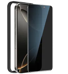 【人気商品】iPhone 16 用 ガラスフィルム 覗き見防止 いPhone16 覗き見防止フィルム 保護フィルム 覗き見防止フィルター アイフォン16用 強化ガラス 画面保護 シート
