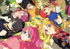 【中古】クリアファイル 集合 A4クリアファイル 「ぼっち・ざ・ろっく!展」