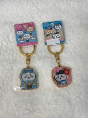 まとめ) ちいかわ ハチワレ 地域限定 キーホルダー