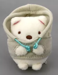 【中古】ぬいぐるみ [単品] しろくま てのりぬいぐるみ 「すみっコハウスのリビング ぬいぐるみ絵本 すみっコぐらし」 同梱品