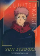 【中古】キャラカード 虎杖悠仁(箔押し) クリアカード 描き下ろしビジュアル Twilight 「呪術廻戦PLAZA in ロフト」 なんばロフト会場 お買上プレゼント特典 A-2