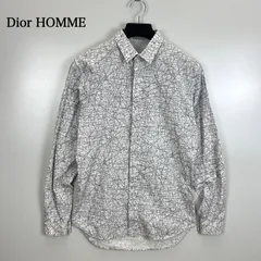 Dior HOMME 17ss Kris Van Assche archive noise L/S shirts 38 433C529A3929 ディオールオム クリス期 ノイズ柄 長袖シャツ ボタンシャツ アーカイブ 名作 希少 レアのサムネイル