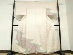 平和屋着物●名門　藤娘きぬたや・総絞り(杢目絞り)　訪問着　流水松葉文　正絹　逸品　DABC2661ud 楽天市場】平和屋着物○極上 名門 藤娘きぬたや・総絞り 杢目絞り 藤娘