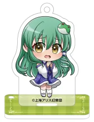 【中古】キーホルダー 東風谷早苗 「東方Project スタンド付きアクリルキーホルダーコレクション」