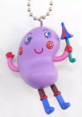 【中古】キーホルダー 2. 「ナンジャモンジャ カプセルフィギュアキーホルダー -シロ vol.2-」