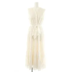 ハーリップトゥ Her lip to 24SS Scala Lace-Trimmed Dress ドレス ワンピース レース M 白 /MI ■OS