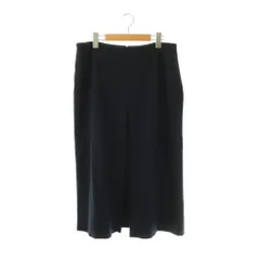 ジルサンダー JIL SANDER ウール スカート ロング 40 ネイビー /HK ■OSのサムネイル