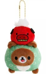 リラックマ ぶらさげぬいぐるみ チャイロイコグマ ししまい - メルカリ