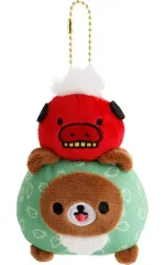 【新品】雑貨 チャイロイコグマ(ししまい) ぶらさげぬいぐるみ 「リラックマ」