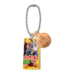 【中古】キーホルダー チョコB 「パックンチョ ミニチュアチャーム～ズートピア2～」