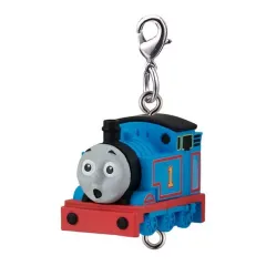 【中古】キーホルダー トーマス(カニカンver.) 「きかんしゃトーマス つまんでつなげてますこっと」