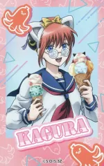 【中古】キャラカード 神楽 インスタントフォト風カード 「3年Z組銀八先生 in ナンジャタウン」 ミニゲーム シャッターチャンス! C賞