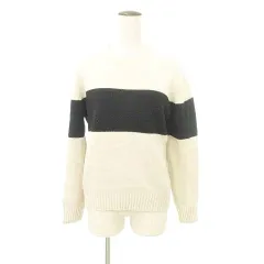 ユニクロ UNIQLO INES DE LA FRESSANGE 長袖 ウール ニット セーター Lサイズ アイボリー