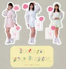 【中古】シール・ステッカー 佐々木舞香/高松瞳/瀧脇笙古 ご当地ステッカーセット(大阪/3枚組) 「イコールラブ(=LOVE)全国ツアー2023『Today is your Trigger』」 大阪会場限定