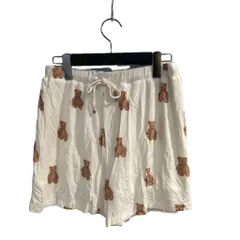 ジェラートピケ gelato pique ルームウェア 部屋着 ショートパンツ F 白 ホワイト ■WGA