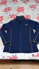 THE NORTH FACE ザノースフェイス 起毛ウール ジップアップニット 105 バスト58 丈75