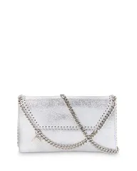 ステラマッカートニー レディース バッグ ミニ Stella McCartney Falabella Mini Crossbody Bag Silver シルバー