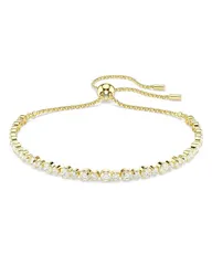 スワロフスキー レディース アクセサリー ブレスレット・バングル・アンクレット Swarovski Matrix Tennis Bracelet Gold ゴールド