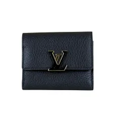 LOUIS VUITTON ルイヴィトン ポルトフォイユ･カプシーヌ XS  M68587 財布 レディース 三つ折り財布 ノワール ブラック I字ファスナー コンパクト トリヨンレザー IC