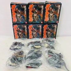 【袋未開封】【6種／セミコンプリートセット】BANDAI ゴジラ名鑑 ゴジラ×メカゴジラ 2002 酒井ゆうじ ジオラマ バンダイ 食玩 色彩済みフィギュア フィギュア 飾り 置物 人形のサムネイル