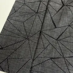 本場大島紬 正絹 茶泥染め 一元式 粋な絣 袷 着物 MK-4360