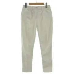 セオリーリュクス theory luxe FLEX NALIAN ストレッチテーパードパンツ 03-4306436 コットン混 オフ白 38