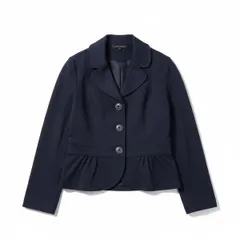 ローラ アシュレイ LAURA ASHLEY ジャケット S3B 7サイズ ネイビー 972392のサムネイル