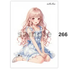 オリジナル人物ステッカー【266】