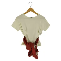 ミュラーオブヨシオクボ muller of yoshiokubo Wrap T-shirts W Dry Tweed ラップ Tシャツ ドライツイード レディース  36のサムネイル