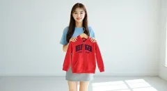 Tommy Hilfiger キッズ レッド WHO ジップアップ