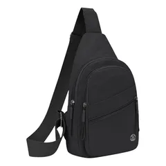 【新品】 [Da&s] ボディバッグ レディース 斜めがけ ワンショルダーバッグ 肩掛け ミニサイズ 軽量 ナイロン 撥水 多収納ポケット シンプル 無地 コンパクト カジュアル 通勤 通学 旅行 男女兼用 DJP0047B 0