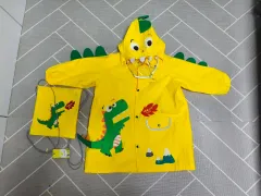 子供 恐竜 レインコート free