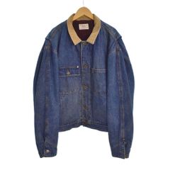 メゾンスペシャル MAISON SPECIAL エクストラパネルロンパース デニム