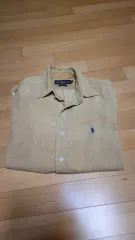 ポロラルフローレン コーデュロイシャツ ベージュ