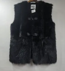 ZARA フェイクファー ベスト