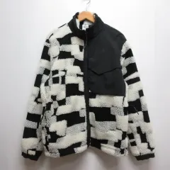 ナイキ NIKE NSW THERMA-FIT TECH PACK JECKET フリース ジャケット M 白×黒 DD6633-010 ブルゾン 裏地付き 正規品