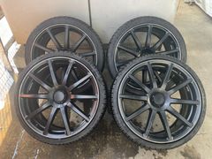 なぎさ様専用◇日産ZE-1リーフ 17インチ純正アルミホイールタイヤ