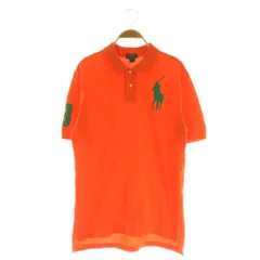 ポロ ラルフローレン POLO RALPH LAUREN ポロシャツ 半袖 ビッグポニー XL オレンジ /MY ■OS ■ECD001