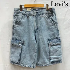 リーバイス 478 BAGGY CARGO SHORT バギー カーゴ ショーツ ウォッシュド デニム パンツ メンズ 32インチ ISItems【USED】【古着】【中古】50154466