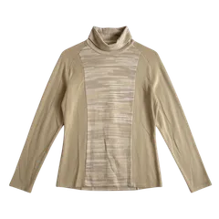 ミッソーニスポーツ MISSONI SPORTS ニット タグ付き ボーダー イタリア製 ベージュ系 46サイズ 816806