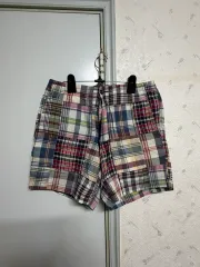 ポロ ラルフローレン マドラスチェック 6インチ ショーツ パンツ (ハーフパンツ) S