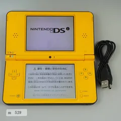 【ｍ529】Nintendo DSi LL  本体 イエロー うごくメモ帳 動作確認済み