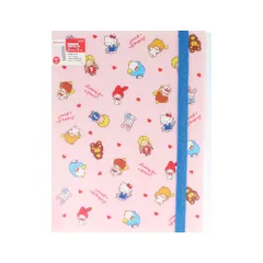 サンスター文具(Sun-Star Stationery) サンリオキャラクター クリアファイル バンド付 New Life Collection サンリオキャラクターズ S2173930 