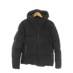 ユニクロ UNIQLO ダウンジャケット フーディ ボリューム L 黒 ブラック /CK7 ■ECD001