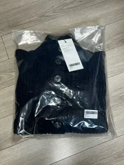 ザラ リブド ニット クロップド ジャケット