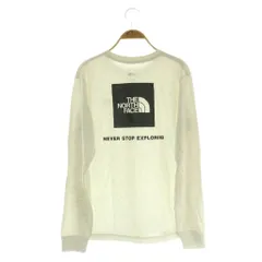 ザノースフェイス THE NORTH FACE NTW32442 ロングスリーブバックスクエアロゴティー ロンT XL ホワイト /MY ■OS ■ECD001
