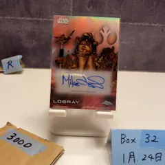 2025 TOPPS Chrome Mike Edmonds as Logray 直筆サインカード Refractor カード